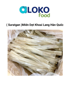 Miến dẹt khoai lang HQ (Suratgan) 1kg 수랏간 넙적당면