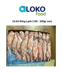 Cá đỏ đông lạnh (100-200g/con)	적어(열기) 100-150g/마리