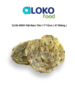 Cá bò INDO VN 11*15 tẩm (47 lát)	1kg   쥐포 INDO (YELLOW)