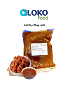 Xốt Cay cháy lưỡi 2kg (소스) 핫 스파이시