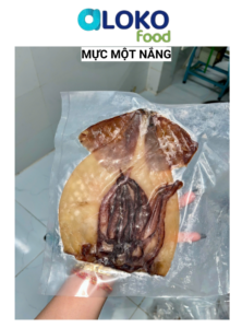 Mực một nắng loại vừa(190~240g) 조미 반건조 오징어 (피데기) 중(190~240g)