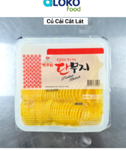 Củ cải cắt lát	반달 단무지