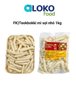 Teokbokki mì sợi nhỏ 1kg  밀떡볶이떡(얇은) 1kg
