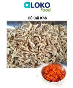 Củ cải khô xé 1kg	무말랭이