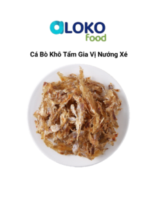 Cá bò khô tẩm gia vị nướng xé 1kg	구운 쥐포채