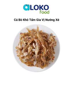 Cá bò khô tẩm gia vị nướng xé 1kg	구운 쥐포채