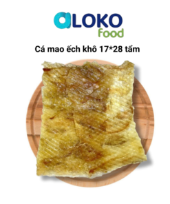 Cá mao ếch khô 17*28 tẩm (1kg)	아귀포(사각)