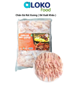 Chân gà rút xương (Để xuất khẩu) 1kg	완전 무뼈닭발