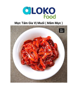 Mực tẩm gia vị muối ( Mắm mực)	오징어 젓갈(반찬)