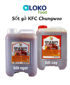 Sốt gà chiên Hàn Quốc 청우식품)치킨소스 순한맛 10kg