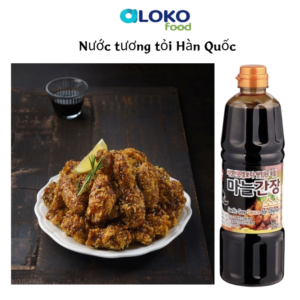 nước tương tỏi Hàn Quốc Chungwoo